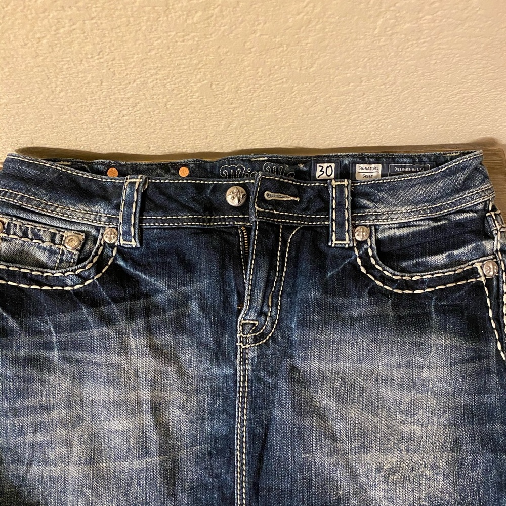 Women’s Miss Me Jean Mini Skirt